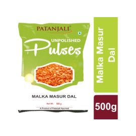 UNPOLISHED MALKA MASUR DAL (500GM) by patanjali
