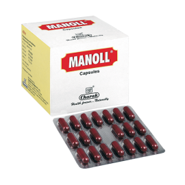 Charak Manoll Capsule, 20 capsules x 12 Strips (240 capsules)
