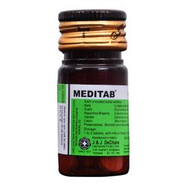 Meditab – For Chronic, Asthmatic & Tubercular cough,  20 tablets