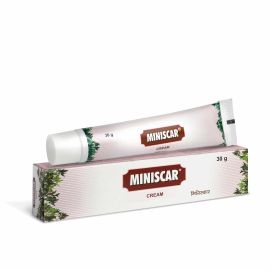 Charak Miniscar Cream - For stretch marks and scars Tube of 30 gms