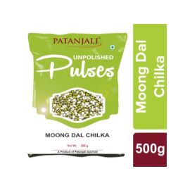 UNPOLISHED MOONG DAL CHILKA (500GM) by patanjali