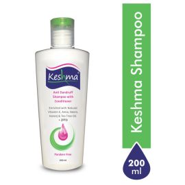 Keshma Anti Dandruff Shampoo with Conditioner 200ml*5 pc combo