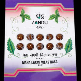 ZANDU MAHA LAKSHMI VILAS RAS with gold - 10 TAB