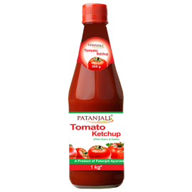 TOMATO KETCHUP WITH ONION & GARLIC (1 LTR) by patanjali