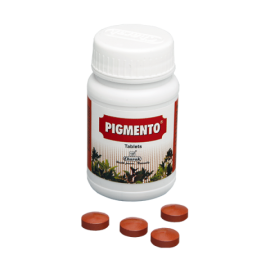 Charak Pigmento Tablet (60 Tabs) – Ayurvedic Support for Vitiligo & Skin Health