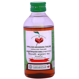 Pippalyadi Anuvasana Thailam (Pippalyadi Thailam) 200 ml by Vaidyaratnam