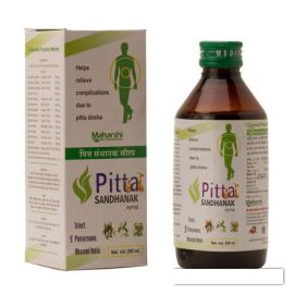 PITTA SANDHANAK SYRUP (200 ml) by Maharshi Badri, Provides More Rapid Heartburn Relief