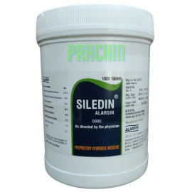 Siledin Tablets (1000 Tablets Jar Pack) by Alarsin | Natural Anxiolytic for Stress, Anxiety, and Mental Health