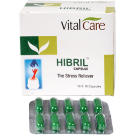 Hibril Capsule [100 caps] The Stress Reliever 