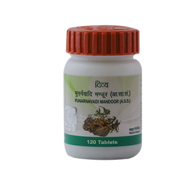 PUNARNAVADI MANDOOR (120 TABLETS) by patanjali