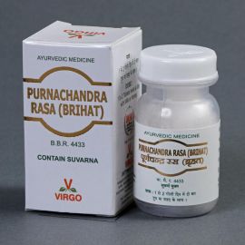 Brihat Purnachandra Rasa With Gold (Suvarna Mukta Yukta) by Virgo UAP Pharma
