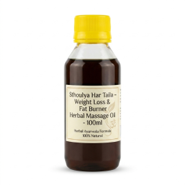 Sthoulya Har Taila – Slimming, Inch Loss, Weight Loss & Fat Burner Herbal Massage Oil - 100ml