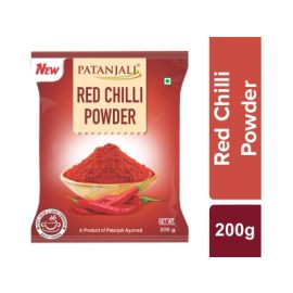 PATANJALI RED CHILLI POWDER (200 GM) by patanjali