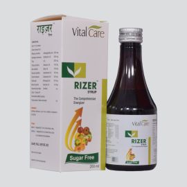 Rizer Syrup Sugar free 200ml - The Comprehensive Energizer
