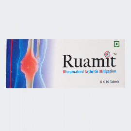 RUAMIT (10 TABLETS x 1 STRIP) by AVANCE, Helps relieve pain and inflammation of joints