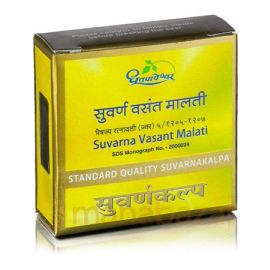 SUVARNA VASANT MALATI 60 Tab- STANDARD QUALITY SUVARNA KALPA