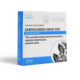Sarpagandha Ghanvati Tablet 15Nos*1 strip by Vedi Herbals