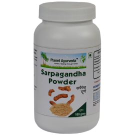 SARPAGANDHA POWDER (100 gm) by Planet Ayurveda