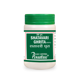 Shatavari Ghrita (200gm) by Punarvasu - For Hyperacidity, Gastric Ulcers, and Women's Wellness
