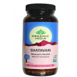 Shatavari 180 Capsule Bottle by Organic India