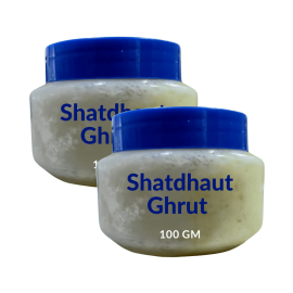 Shatdhaut Ghrut (Plain) 100% Original, 100gm x 2 packs