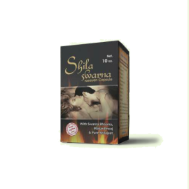 SHILA SWARNA RASAYAN CAPSULES (10 capsules) by Maharshi Badri, Promotes Vigour And Vitality