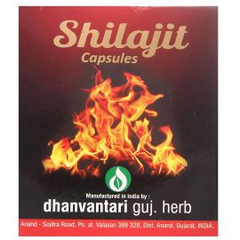 Shilajit Capsule (30Capsules) by Dhanvantari, Useful in General Tonic