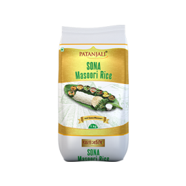 SONA MASOORI RICE (1 KG) by patanjali