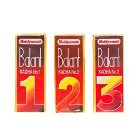 Combo of Baidyanath Balant Kadha No. 1, 2 & 3 - Ayurvedic Post-Natal Tonic for Recovery & Wellness