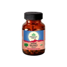 Sugar Balance 60 Capsules Bottle by Organic India