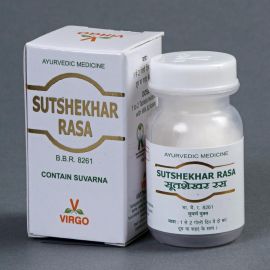 Sutshekhar Rasa With Gold (Suvarna Mukta Yukta) by Virgo UAP Pharma