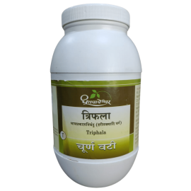TRIPHALA CHOORNA Vati 1000 tablets Jar Pack