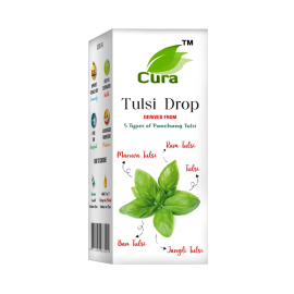 Cura Tulsi Ark Drops for Immunity & Wellness – 30ml