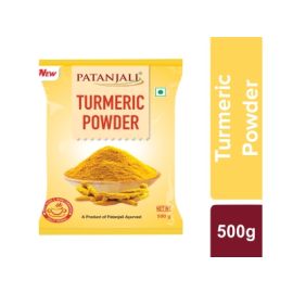 PATANJALI TURMERIC POWDER (500 GM) by patanjali