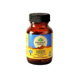 Turmeric Formula 60 Capsules Bottle by Organic India