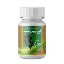Keshvruddhi 120 capsules by Dr. Nita Goswami, best for hair regrowth & to stop hair falling
