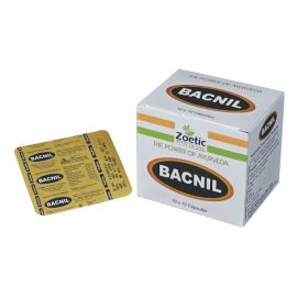 BACNIL CAPSULES -  Natural antibiotic for G.I. Infections - 10 CAP X 1 Strip