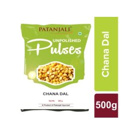 UNPOLISHED CHANA DAL (500 GM) by patanjali