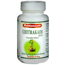 Baidyanath Chitrakadi Bati 80tab, For indigestion, lack of appetite