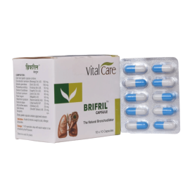 Brifril Capsule 100nos - The Natural Bronchodilator