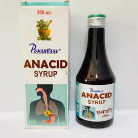 Anacid Syrup (200 ml) by Punarvasu for Hyper Acidity and Gas