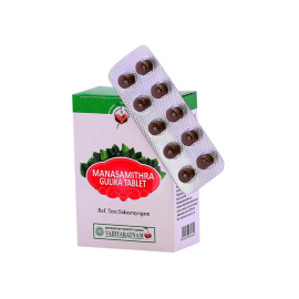 Manasamithra Gulika Tablet 100 Nos by Vaidyaratnam