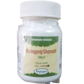 Bhrungaraj Ghanvati (60 tablets) by Nagarjun