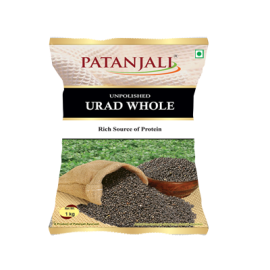 UNPOLISHED URAD WHOLE (1 KG) by patanjali