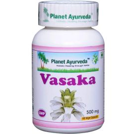VASAKA CAPSULES (60 capsules) by Planet Ayurveda