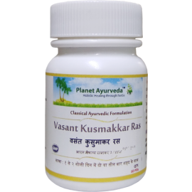 VASANT KUSMAKKAR RAS (60 tablets) by Planet Ayurveda