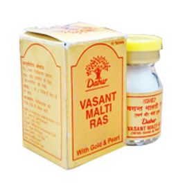 Dabur Vasant Malti Ras (Gold) 10 tab