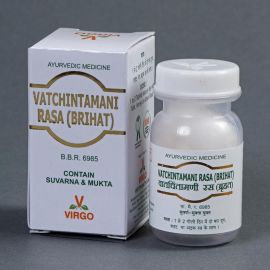 Brihat Vatchintamani Rasa With Gold (Suvarna Mukta Yukta) by Virgo UAP Pharma