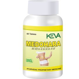 Keva Medohar Tablets 60nos - Burns Excess Fat - 100% Natural
