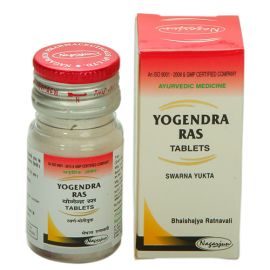 Yogendra Ras with gold (50 tablets) by Nagarjun